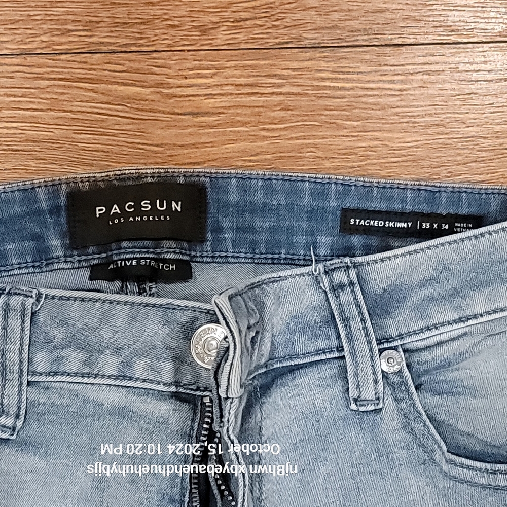 Four (4) Pairs of Pac-Sun Skinny Jeans